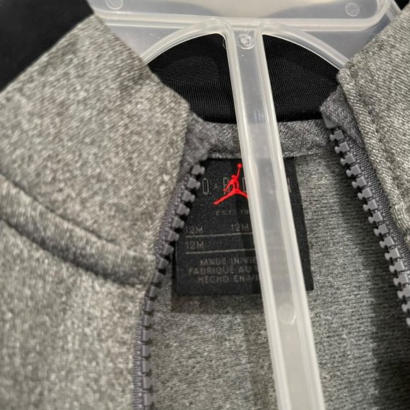 Nike Jordan Jumpman Tracksuit Gray 12M - Picture 2 of 4
